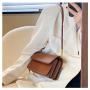 High quality  2024 New women's retro crossbody bag Single shoulder small square bag