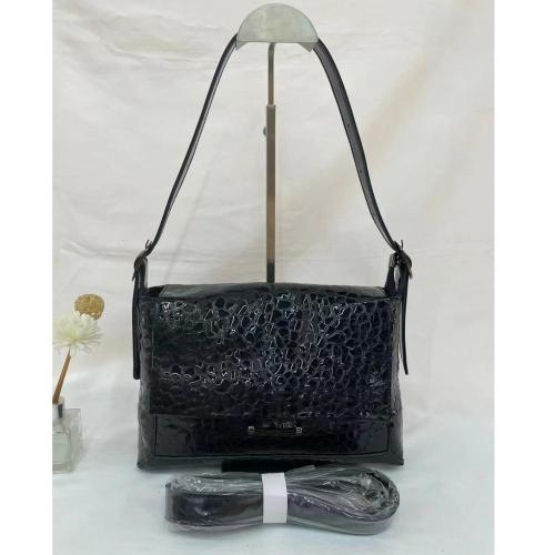 REALER Stone Pattern Genuine Leather Female Shoulder Crossbody Bag Ladies Totes Hand bags Real Leather Flap handbags for women