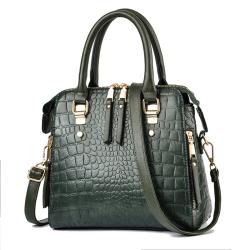 Stone Pattern PU Leather Handbag 2024 New High Capacity Casual Shoulder Bag Luxury Customs Tote Bag
