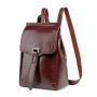Lovevook Backpacks 2021 new fashion women's backpack trend oil wax genuine Leather vintage Backpack ladies back bags