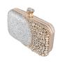 Popular Ladies handbags with diamond inlaid banquet clutch bag party rhinestone handbag dress and evening bags wholesale