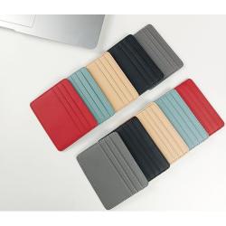 New Fashion Men Card Holder Wallet Wholesale Carteras Mujer Leather Bank Card Holders Pu Leather Cartera De Hombre Card Holder