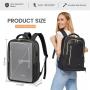 LOVEVOOK custom fashion unisex zipper backpack for students office business rucksack hiking laptop backpack bag for women men