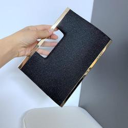 Shiny Square Clutch Evening Bag 2022 New Women Banquet Celebrity Cheongsam Dress Bag sac tendance 2024