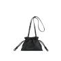 2024 New Luxury Drawstring Long Shoulder Strap Women Bucket Bag Casual Mini Bags For Ladies