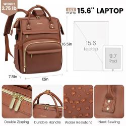 New arrival Hot Vintage Portable ladies school work bookbag mochila luxury PU leather bags women laptop backpacks with USB
