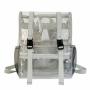 ZR807 Unisex Schoolbag Backpack Transparent Laptop Bag Funny Ghost PVC High Quality Zipper Waterproof Fashion Backpack Halloween
