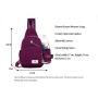 Wholesale Full Customization Travel Sport Hike Versatile Sling Shoulder Chest Bags With Earphone