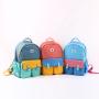 CHANGRONG Custom color block Style children's school backpack girl