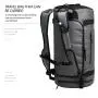 ISO BSCI Factory Mens Training Fitness Workout Sports Bag Backpack Dry Wet Bags Business Travel Bag With Shoes Pouch