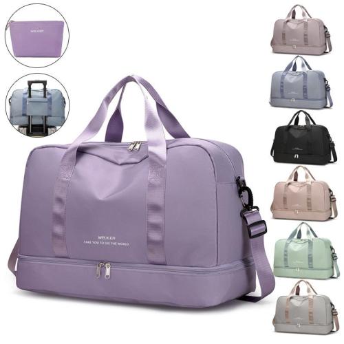 LX062 Lightweight Sports Bag for Women and Men Lifestyle Fitness Handbag Large Capacity Luggage Travel Bags Folding Travel Bag