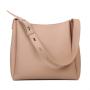 2024 Spring New Soft Leather One Shoulder Large Capacity 2-Piece Handbag for Women