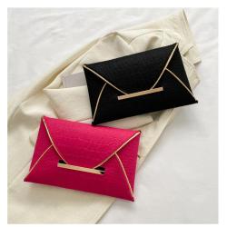 New women's clutch bag fashion wallet handbag pu envelope bag factory price
