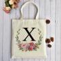 Gelory Recycled Large Book Tote Gift Bag Eco Friendly Women Canvas Tote Bags Reusable Grocery Shopping Bags