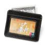 CUIKCA Unisex Mini Card Holder Business ID Credit Card Case PU Leather Coins Purse Mini Wallet For Men Women