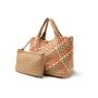 2024 Custom Logo Weave Neoprene Tote Bag Handbag For Women Luxury With Clutch Purse