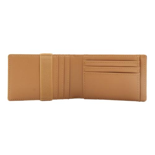 Hot selling slim card holder wallet elastic money bag high quality leather small wallet