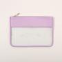 RTS Low MOQ Portable Multi Color Zip Pouch Heavy Duty Transparent PVC Cosmetic Bag Waterproof Clear PVC Bag
