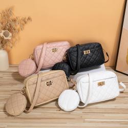 Hot Sale Women Bags 2024 Ladies Korean style cosmetic women's shoulder bags v grain fashion embroidery women's messenger bags