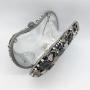 Diamond Clutch Bags Glitter Purse Crossbody Diamond Grape leaves diamond evening banquet bag