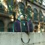 2024 top product handbag for women quality snack print ladies bag fashion box type women's designer bag girls factory 30 cm