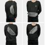 Gelory Outdoor Travelling Sports Waist Bag Unisex Belt Bag Wholesale Customizable Bum Fanny Pack With 4-Zipper Pockets