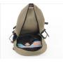 KBW553 New Men Simple Fashion Shoulder Bag Leisure Travel Canvas Backpack Large Capacity Student Schoolbag