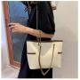 Luxury  Large Capacity Women Chain Handbags Shoulder Bags High Quality Female Solid Color Travel Messenger Bags Ladies Tote Bag