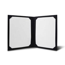 Premium pu leather popular menu holder table menu covers for restaurant/salons/cafe