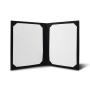 Premium pu leather popular menu holder table menu covers for restaurant/salons/cafe