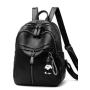Factory wholesale shoulder bag female 2024 new casual backpacks outdoor travel backpack fashionable versatile shoulder schoolbag