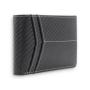PU Carbon Fiber Wallet Wholesale Men's Bifold RFID Blocking PU Leather Wallet