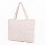 CHANGRONG Custom Lightweight Quilted  Puffer Handbag Luxury Puffer travel Tote With Zipper