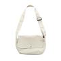 Autumn Winter New Japanese Korean Recycled Solid Color Shoulder Bag Literary Small Fresh Large Capacity Diagonal Canvas Bag