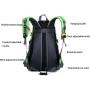 ZF240 New Outdoor Travel Bag Leisure Shoulder Bag Mountaineering Bag Men Women Camping Backpacks Nylon