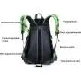 ZF240 New Outdoor Travel Bag Leisure Shoulder Bag Mountaineering Bag Men Women Camping Backpacks Nylon