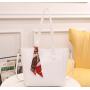 2024 Women's Large Capacity Tote Bag Simple Texture Atmospheric Shoulder Sling Bag Portable Fashion Manufactured Women's Bag