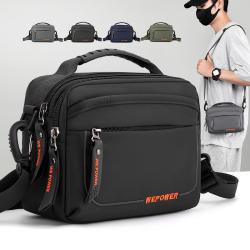 Wholesale New Casual Men's Oxford Cloth Crossbody Bag Waterproof Outdoor Shoulder Multi-functional Travel Fanny Pack