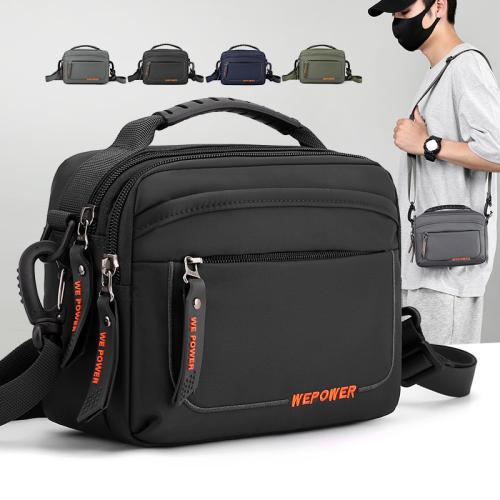 Wholesale New Casual Men's Oxford Cloth Crossbody Bag Waterproof Outdoor Shoulder Multi-functional Travel Fanny Pack