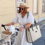 High Quality Women Hand Bags  Pu Leather Handle For Outdoor Activity Women/girls Handbags Shoulder Bag