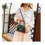 Korean Fashion Serpentine Personalized Portable BagSingle Shoulder Messenger Small Square Zipper Bag Luxury Female bag For Women