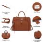 Lovevook Realer pu shoulder bags work travel ladies handbags 15.6 laptop Briefcase large capacity women handbags laptop bags