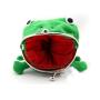 Cartoon Children Plush Frog Money Bags Stuffed Plush Frog Coin Wallets Children Money Purses Women PU Leather Wallet 1pc/opp Bag