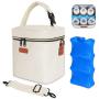 Baby Bottle Cooler Tote Bags Insulated Breastmilk Cooler Bag Baby Bottle Warmer Cooler Bag