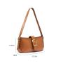 Factory Customized Fashion Lady Shoulder Bag Luxury Pu Leather Handbag Armpits Bags Women