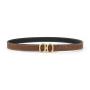 Luxury designer leather belt genuine leather pin buckle waist belt for women ladies