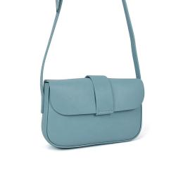 Trendy Design Purses And Handbags Ladies Simple Mini Handbag Soft Pu Leather Flap Bag