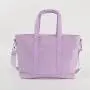 Keymay USA Warehouse Free Shipping 5 Colors Gold Zipper Waterproof Large Nylon Tote Bag Wholesale Handbags Tote Bag with Zipper