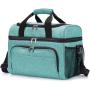 eco-friendly portable bbq grill  wine ice custom print fashion cool shoulder cooler tote bag
