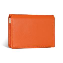 Personalized Pocket Bifold Wallets with Magnetic Closure Sublimation Premium Split Real Reql Leather Mini Business Card Holder
